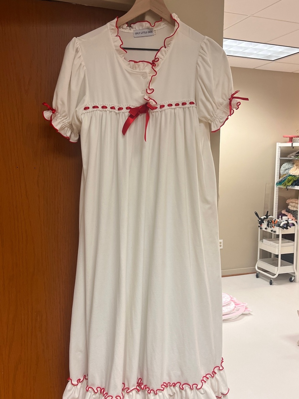 Only Little Once Girls' Christmas Nightgown